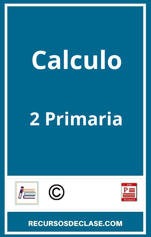 Calculo 2 Primaria PDF