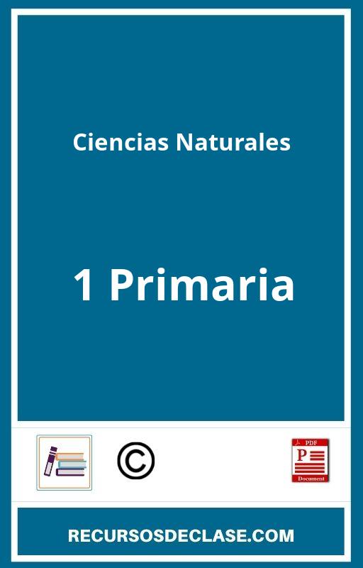 Ciencias Naturales 1 Primaria PDF