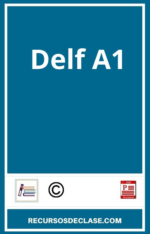 Delf A1 PDF