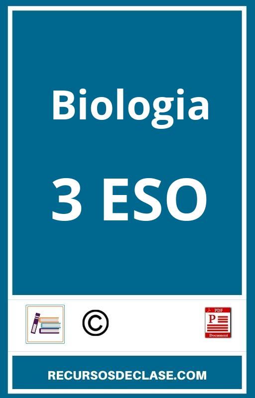 Ejercicios Biologia 3 Eso PDF