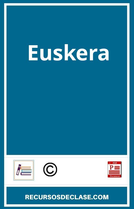 Ejercicios Euskera PDF