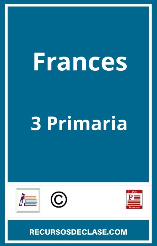Ejercicios Frances 3 Primaria PDF