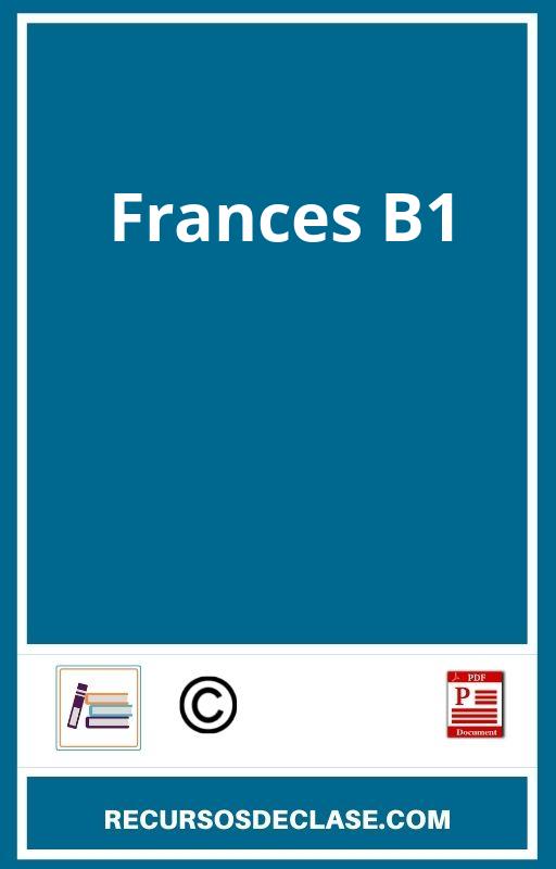 Ejercicios Frances B1 PDF