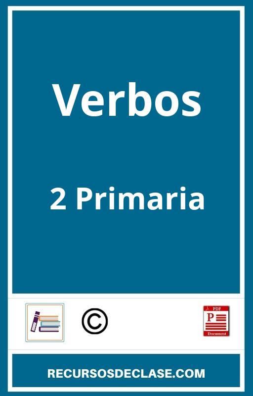 Ejercicios Verbos 2 Primaria PDF