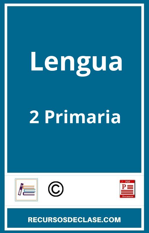 Fichas Lengua 2 Primaria PDF