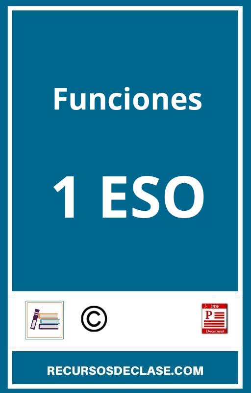 Funciones 1 Eso PDF