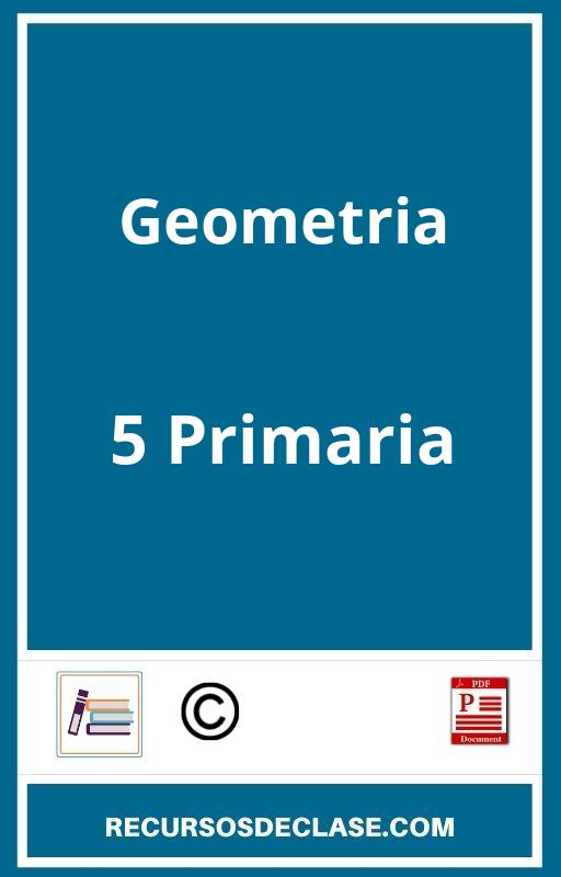 Geometria 5 Primaria PDF