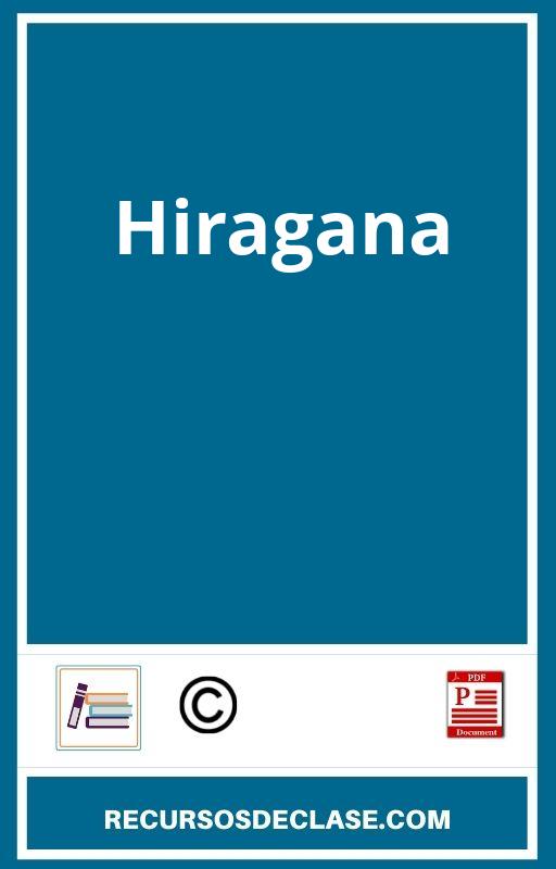 Hiragana PDF