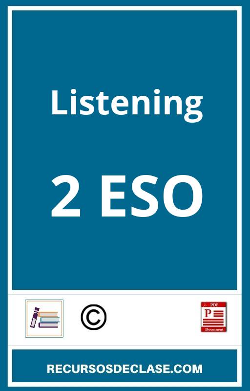 Listening 2 Eso PDF