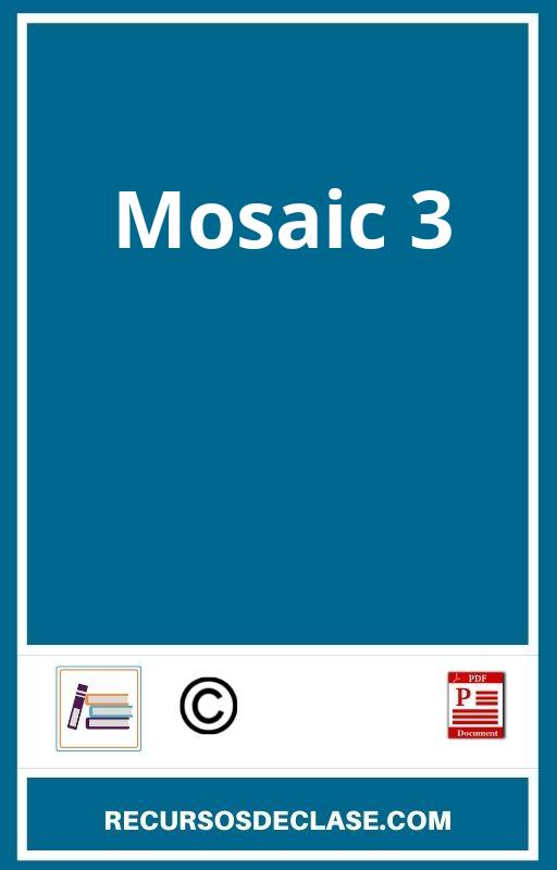 Mosaic 3 PDF