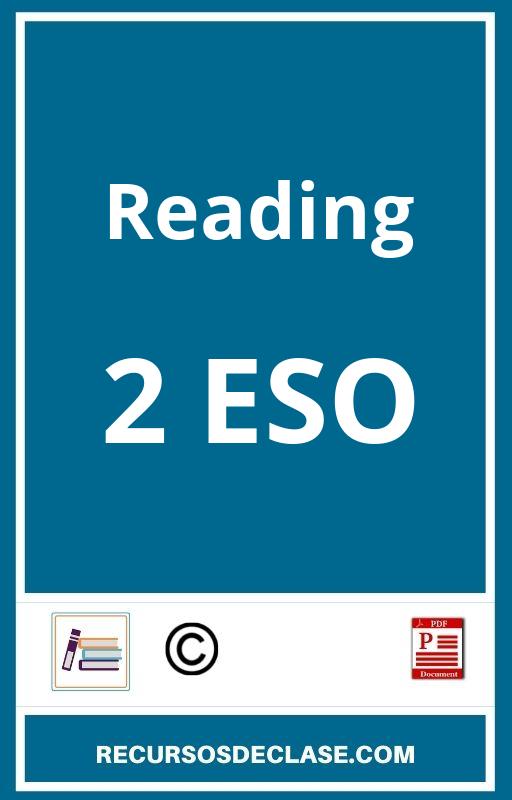 Reading 2 Eso PDF