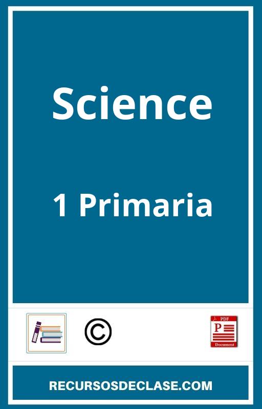 Science 1 Primaria PDF