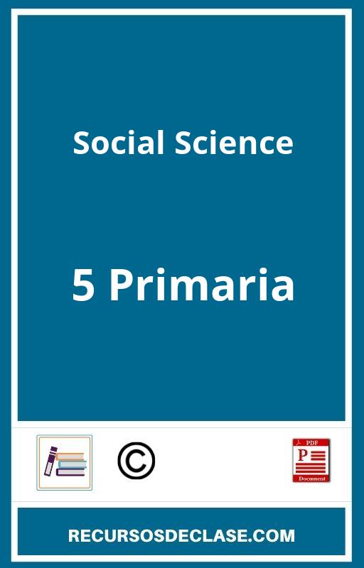 Social Science 5 Primaria PDF