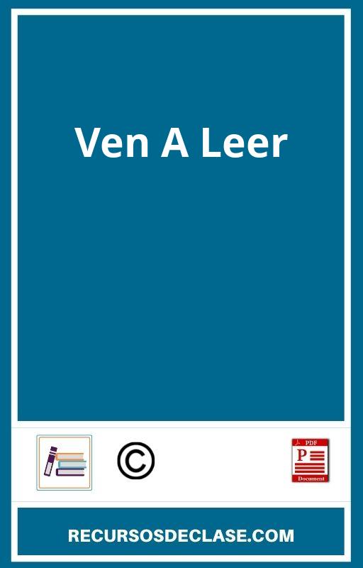 Ven A Leer PDF