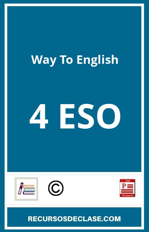 Way To English 4 Eso PDF