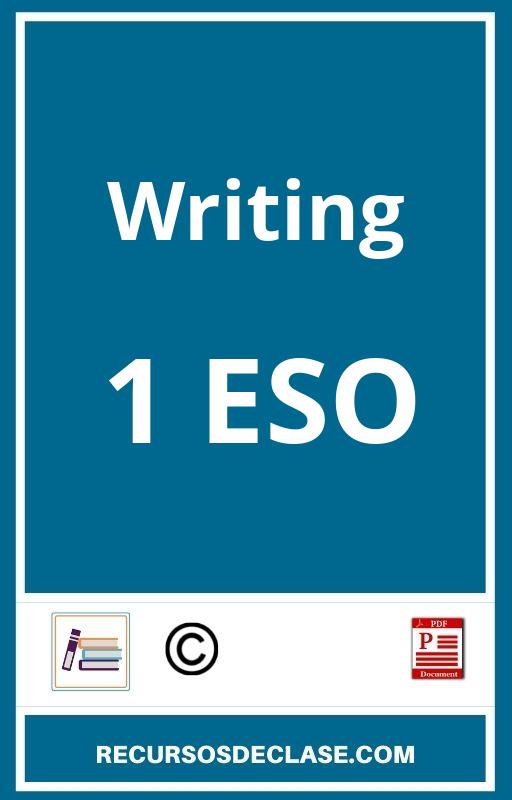 Writing 1 Eso PDF