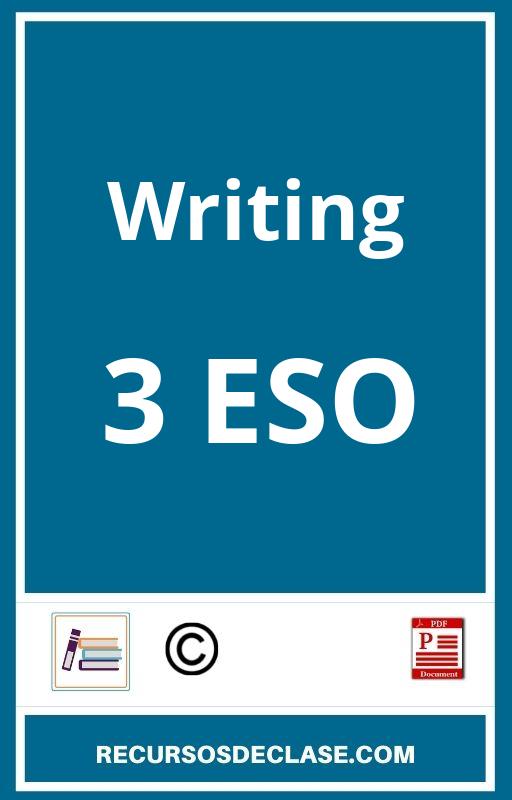 Writing 3 Eso PDF